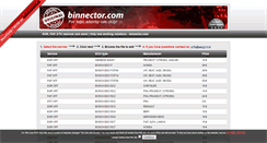 Desktop Screenshot of binnector.com
